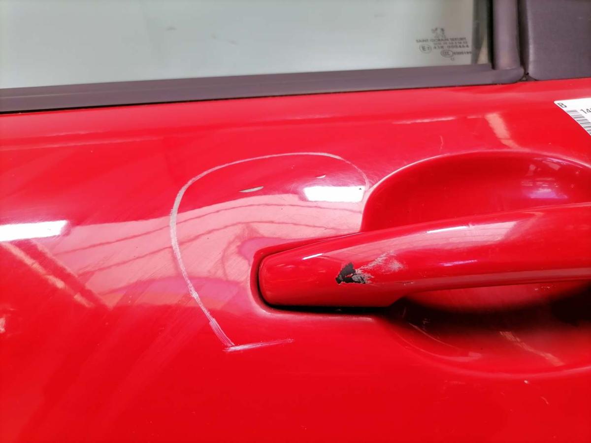 Peugeot 207 original Tür links Rot KKN 3-Türer Bj.2011